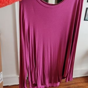 Womens long sleeve short